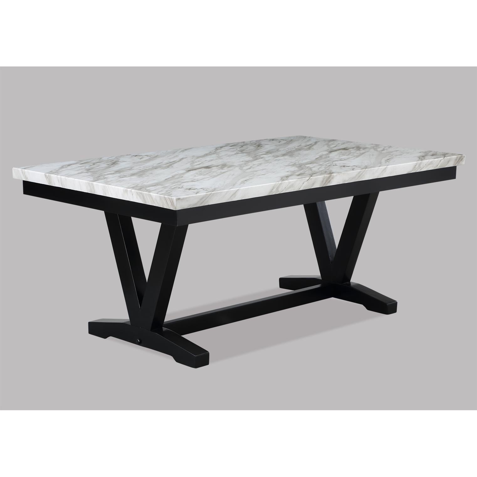 Crown Mark Tanner 2222T-4272-WH Dining Table IMAGE 1